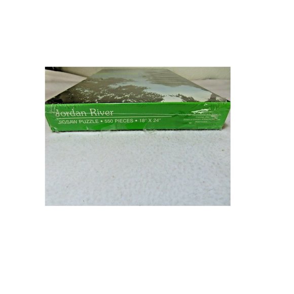 550pc Jordan River Puzzle Vintage 1990 SEALED Christian J. David Lang 18" x 24" - Picture 2 of 8
